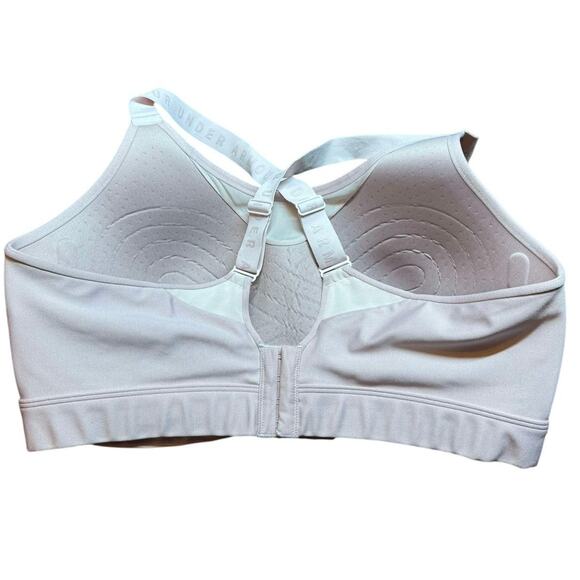 Under Armour Women's UA Infinity Light Pink High Sports Bra Size 2XL - Picture 3 of 11